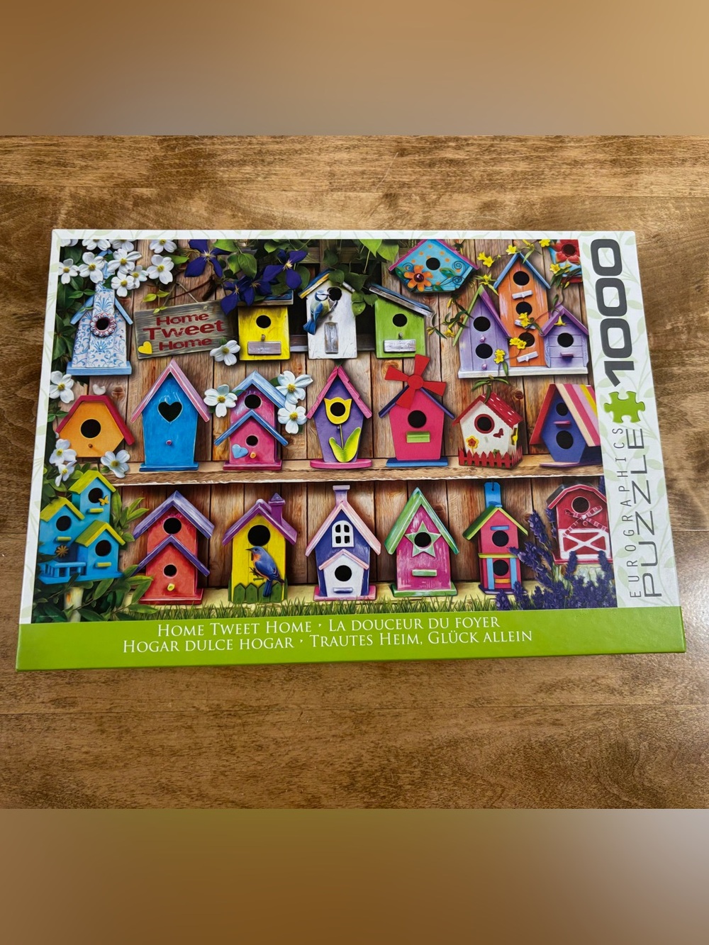 Home Tweet Home 1000-Piece Puzzle - Multi-Color